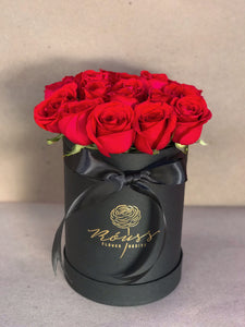 Caja tradicional de rosas